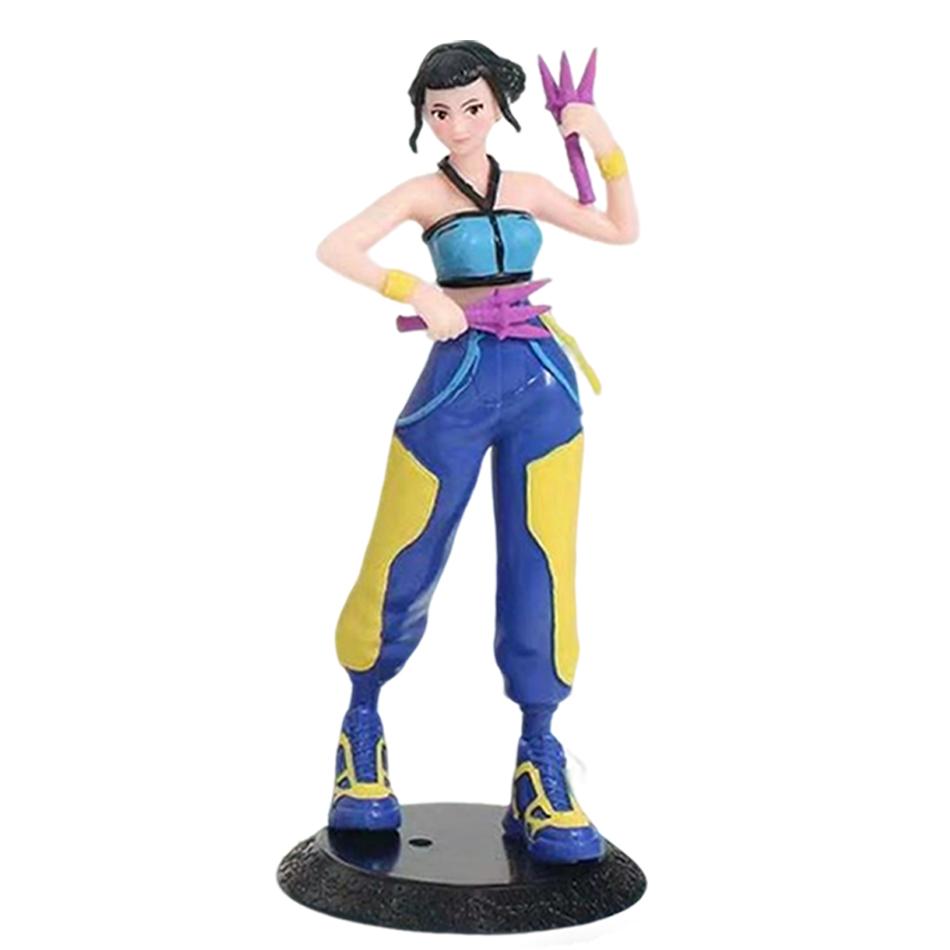 18cm 1-3PCS NEW KPop Demon Hunters Superstar Rumi Mira Zoe Acrylic PVC Action Figure Toy Anime Figurine Doll For Fans Gift