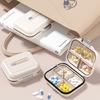 Medicine Box Pills Container Travel Pills Box Small Pills Case Medication Holder Jewelry Storage Box