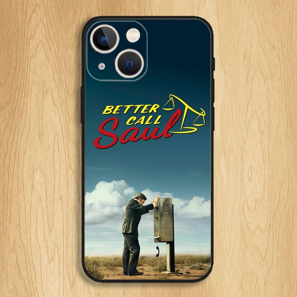 S-Series Better Call Saul Phone Case For iPhone15,14,13,12,11,Pro,Max,Plus,Mini,X,XS,XR,8,7,6,S,Plus,SE Soft Black Case