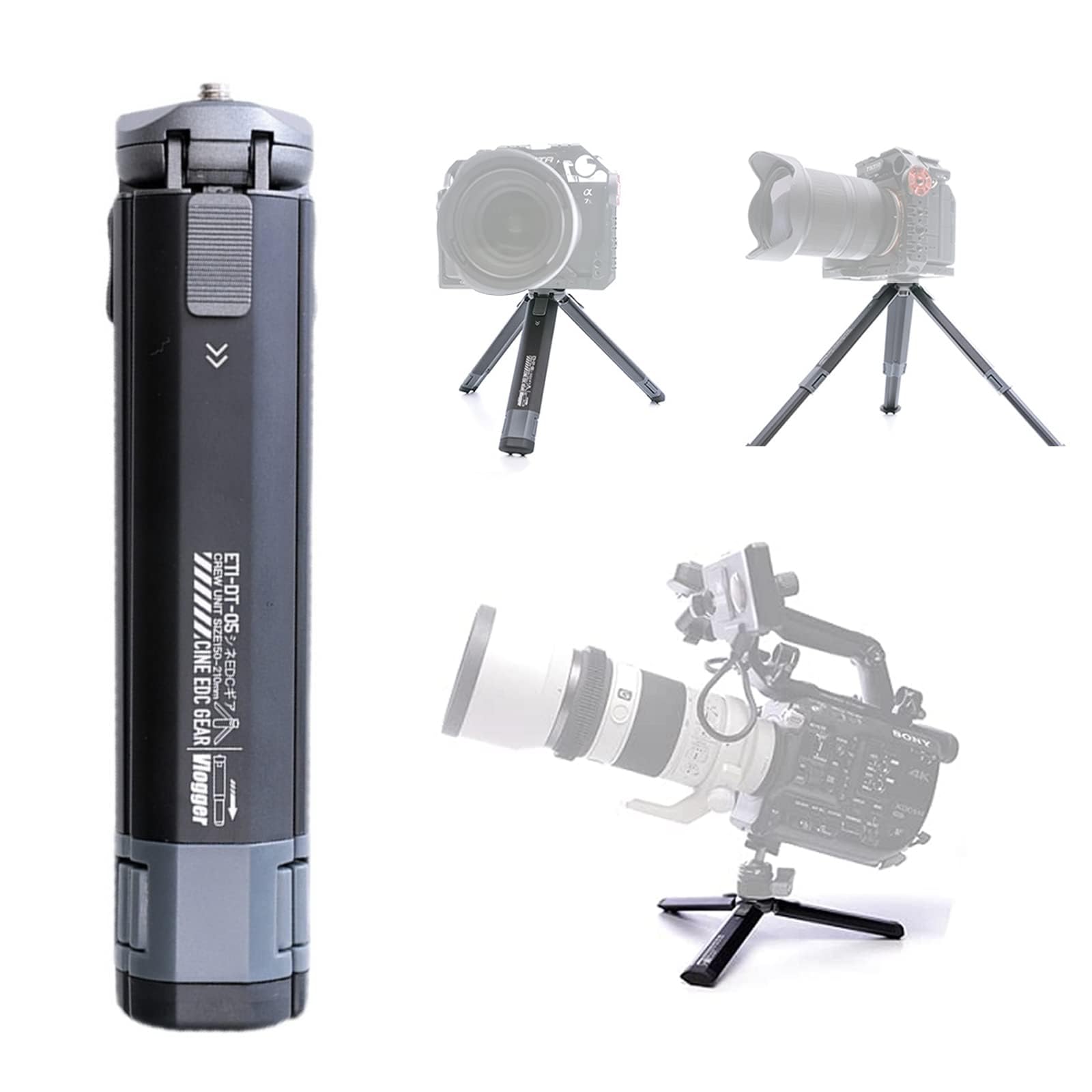 

Блогер Телескопическая Настольная Мини-Стойка-Кронштейн из Алюминиевого Сплава с Универсальным Винтом 1/4 для Зеркальных Камер и Шаровой Головки, Слайдеры для Камеры, Штатив DT-05 чёрный