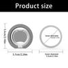 Finger Grip Stand Double Side Magnetic Holder Phone Mount Cellphone Kickstand Foldable Bracket for Phone 17 16 15