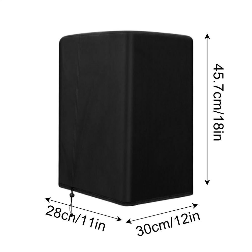 Waterproof DJ Patio Speaker Stand Covers UV Protection Dustproof Outdoor Cover 8/10/12/15 Inch Powered  600D Oxford Cloth