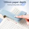 360-degree Rotating Desktop Stapler Paper Stapling Machine  Stationery Office Supplies