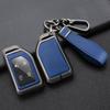 2 4 Buttons Metal Leather Car Remote Key Case Shell Fob For Volvo Fh16 Rc Fm Evro 6 Fh Truck Semi Car Styling Keychainaccesories