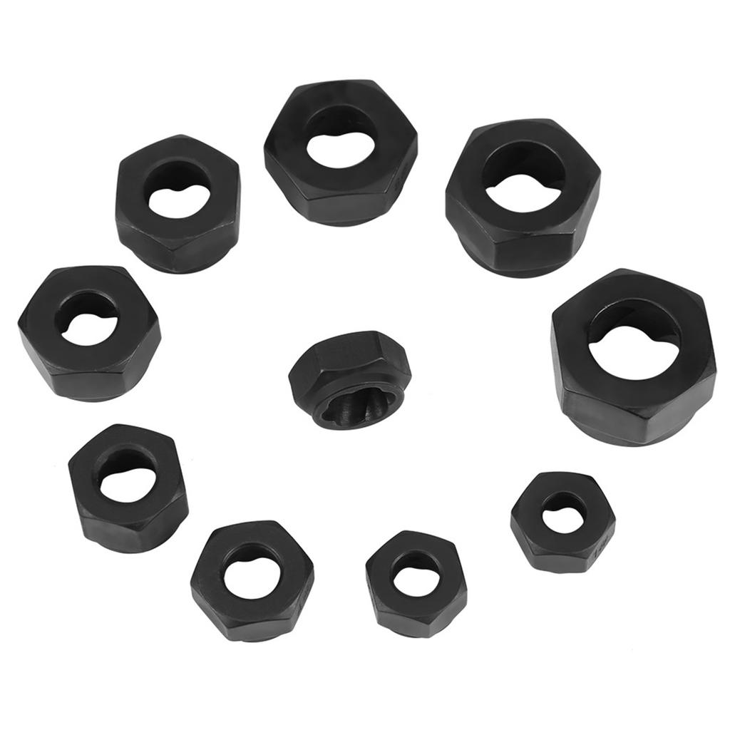 11pcs Set 919mm Damaged Nut Bolt Remover Stud Extractor Locking Socket