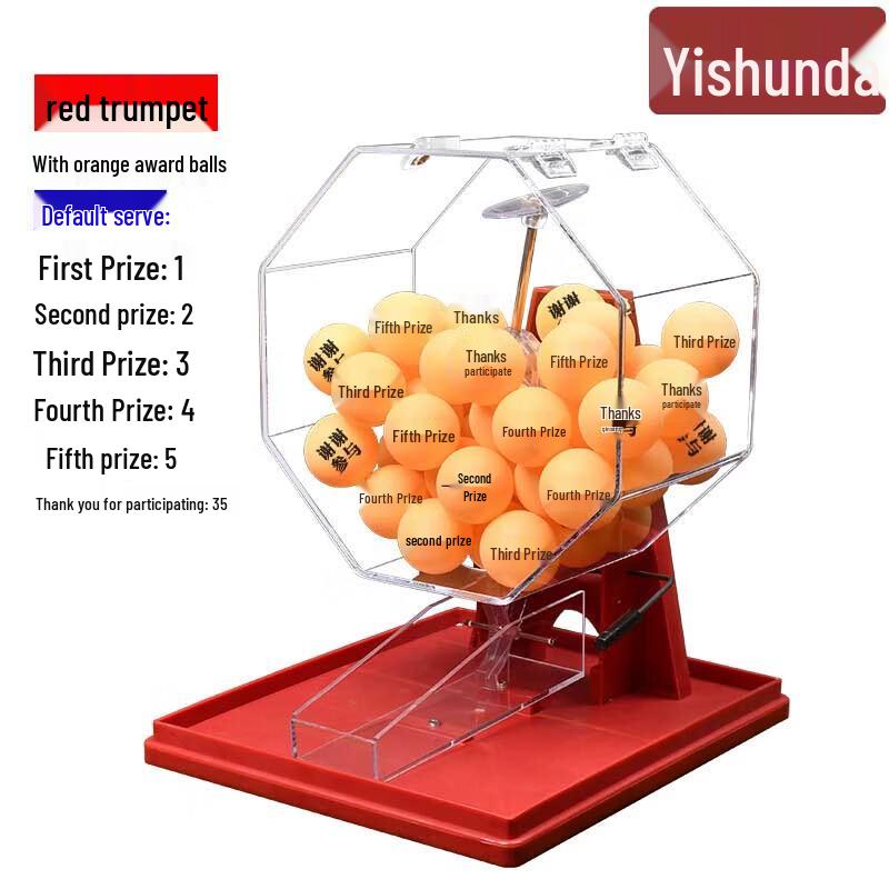 Acrylic Manual Lottery & Raffle Machine