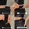 Rhinestone Waist Tightening Brooch for Women's Jeans and Necklines