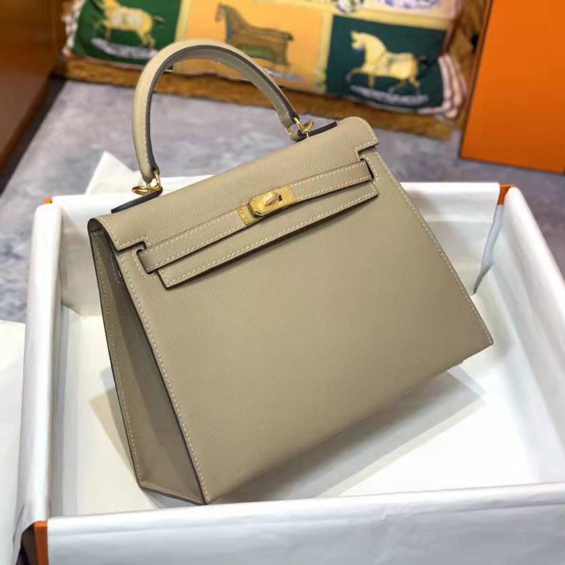 Genuine Leather 2021 New H Family Women's Bag Cowhide Palm Pattern Lock Bag Casual Shoulder Handbag Trend