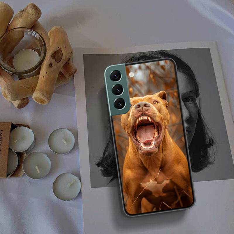 Pit Bull Lovely Pet Dog Pitbull Phone Case For Samsung Galaxy Note 20 Ultra 10 Lite 9 8 M12 M21 M30S M31 M32 M51 M52 S10 S9 S8 P