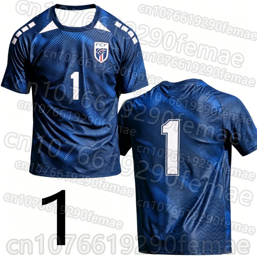 

2026Summer New Cape Verde Soccer Jersey Family Set Parent-Child Outfit Sports Quick Dry T-Shirt Adults Kids Youth for Match&Play 6XL