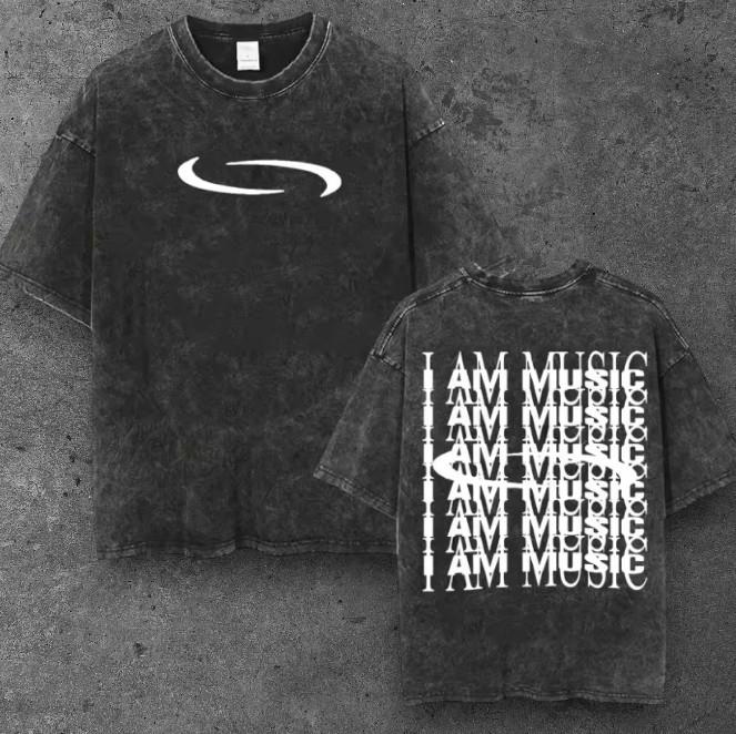 Mens Big O Oversized T Shirt Black Y2K Streetwear S-2XL S разноцветный