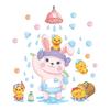 Bathroom Decoration Glass Stickers Wall Stickers XY6042