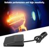 Foot Control  Momentary Foot Controller TFS-01 250VAC 10A Anti Slip MomentaryFoot Controller Pedal Control  Black