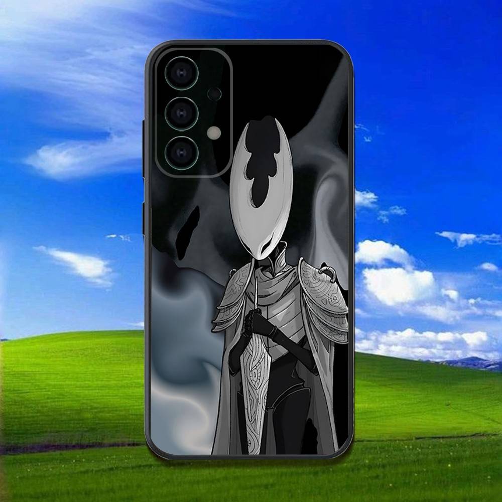 H-Hollow K-Knight Silksong Phone Case For Samsung Galaxy A13,A21s,A22,A31,A32,A52,A53,A71,A80,Soft Black Shell