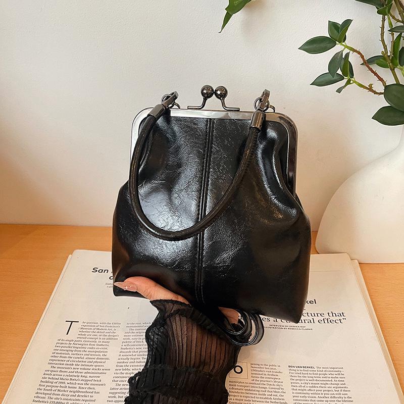 2025 Retro Umhänge-Clip-Tasche: Vielseitige Damenhandtasche & Handyhalter für stilvolles Pendeln