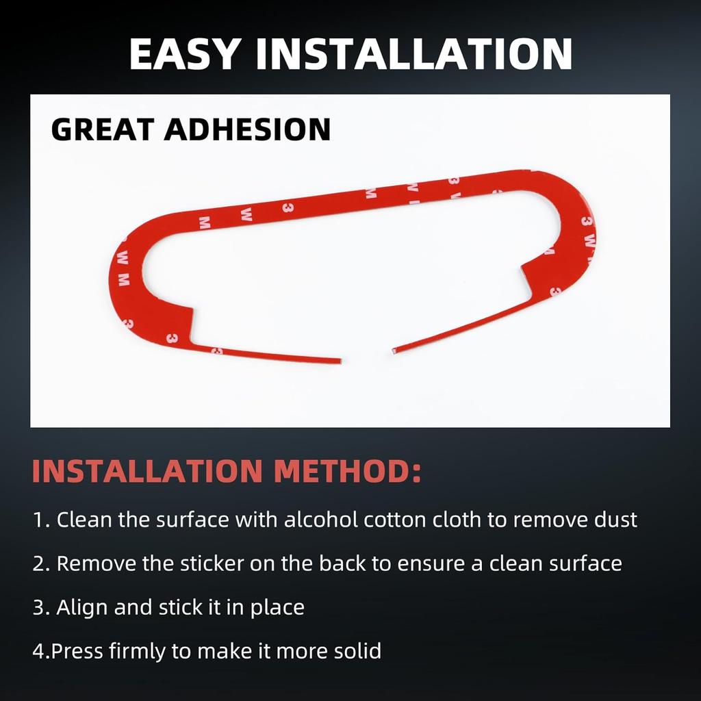 Real Carbon Fiber for MINI 2024 Cooper U25 Countryman F65 F66 F67 Coopers, Gear Center Shift Console Covers Stickers Panel, Interior Button Frame