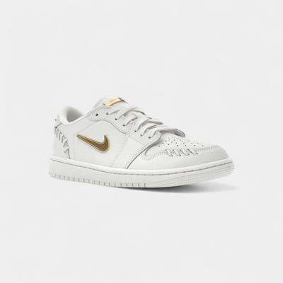 Jordan 1 Low Method of Make Sail Metallic Gold (Women's)
