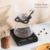 Digital Coffee Scale, Kitchen Scale, Weighing Scale, 0.1g Increments, 3kg Capacity, Timer Function, Automatic Power Off, IPX4 Waterproof, Heat