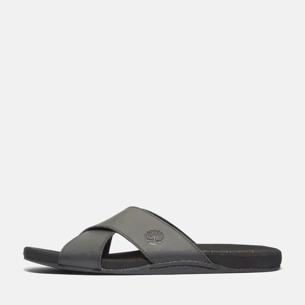 Timberland Herren Seaton Bay Riemensandalen, Jet Black, Größe 9.0 (27,0 cm), TB0A24Z50151
