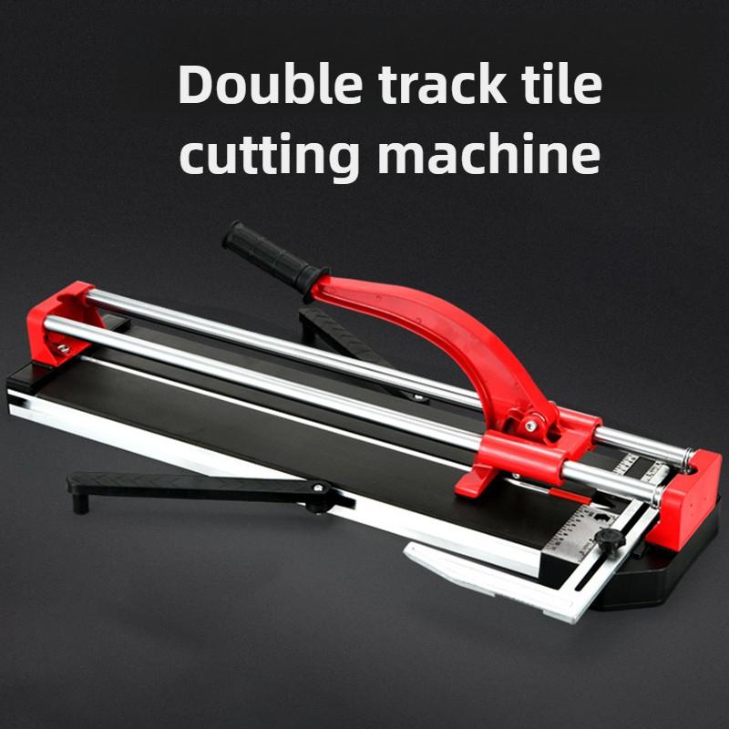 Manual Tile Cutting Machine High Precision Cutting Tools Laser Positioning Double Track Tile Cutter Machine Construction Tools