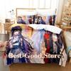 Unnamed Memory Bedding Set Single Twin Full Queen King Size Bed Set Adult Kid Bedroom Duvetcover Sets 3D Anime Bed Sheet Set