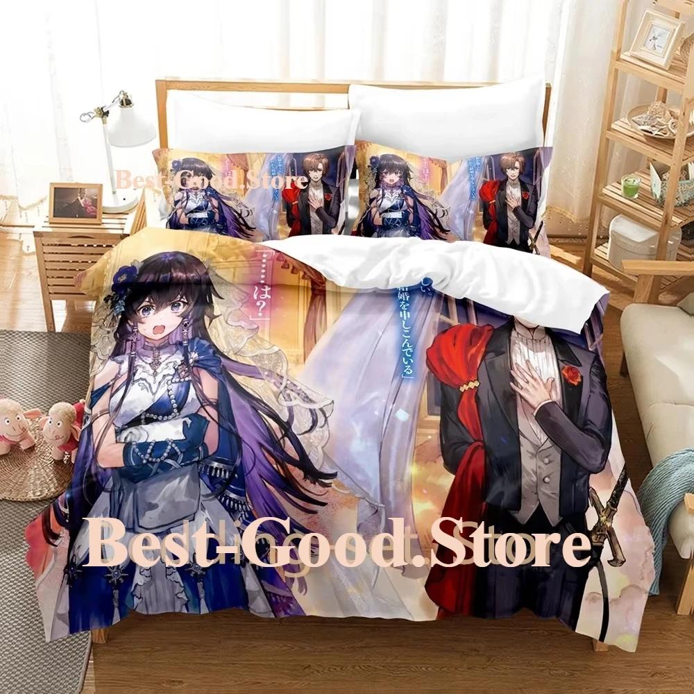 Unnamed Memory Bedding Set Single Twin Full Queen King Size Bed Set Adult Kid Bedroom Duvetcover Sets 3D Anime Bed Sheet Set