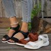 2024 neue Sommer Sandalen Reise Frauen Schuhe Neue Sandale Sohle Langlebig Sandale Damen Outdoor Strand Hausschuhe Plattform Sandalen