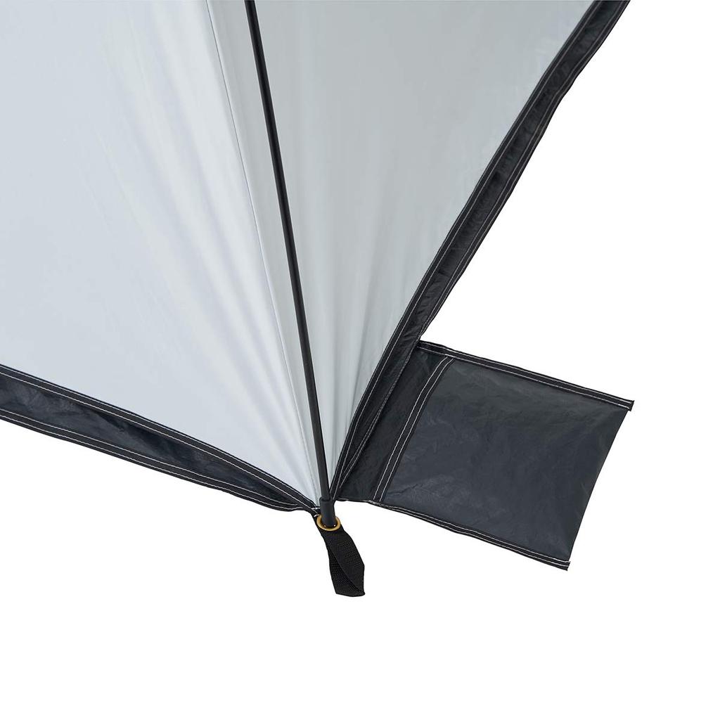 LOGOS Solar Block Full 71805581 White Width 200 x Depth 150 x Height 117 cm Q-TOP Shade-BA (approx.)
