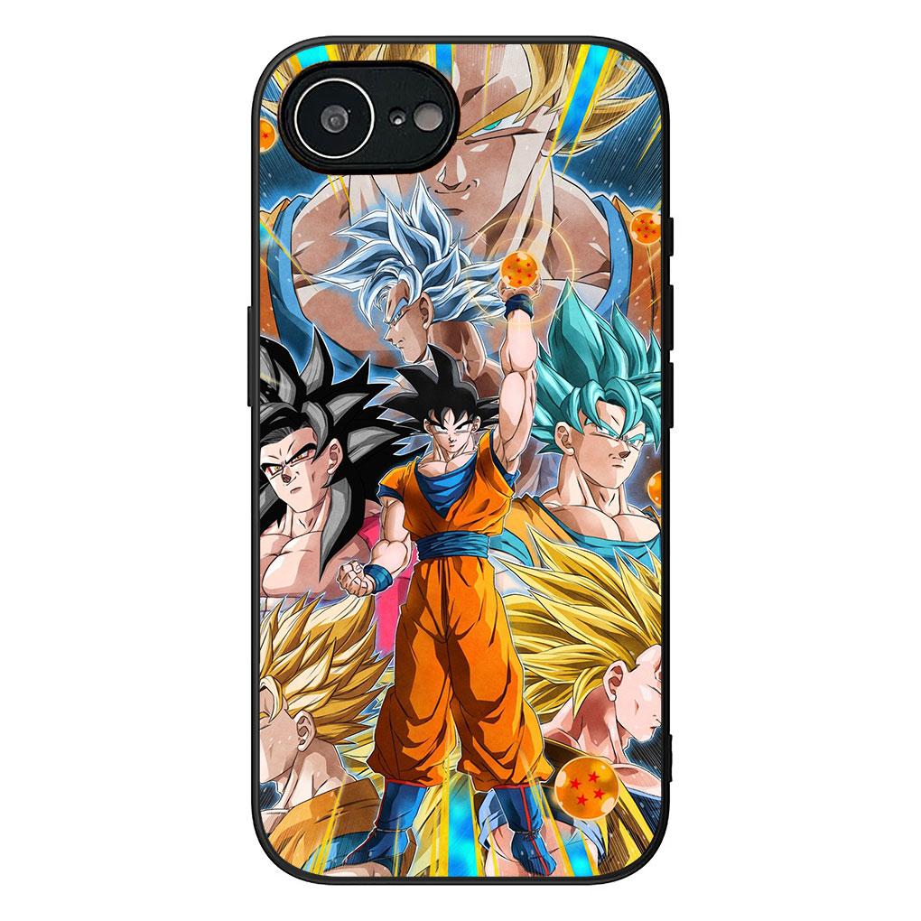 Soft Cover for Apple iPhone 13 12 Mini XS 11 Pro Max 7 8 Plus XR SE 2022 2020 SE3 Coque Phone Case Android 18 Dragon Gokus Ball