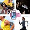 Pink Sports Armband Compatible with Samsung A10-A20-A40-A41-S10-S20-S21 5G-S22 5G - Adjustable Protection Running Sport Gym Phonillico®