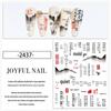 Chinese Ink Bamboo Trend Nail Art Stickers: Self-Adhesive Tearable Decals for DIY Decoration.