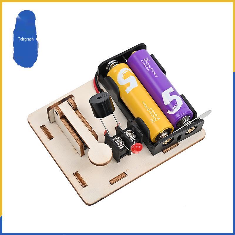DIY Telegraph Machine Kit: Fun Science Experiments for Kids, Classroom Learning Material