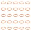 25Pcs Oil Drain Plug Gasket, Copper Crush Washer, Seal Rings Part Number 007603-014106 for Mercedes
