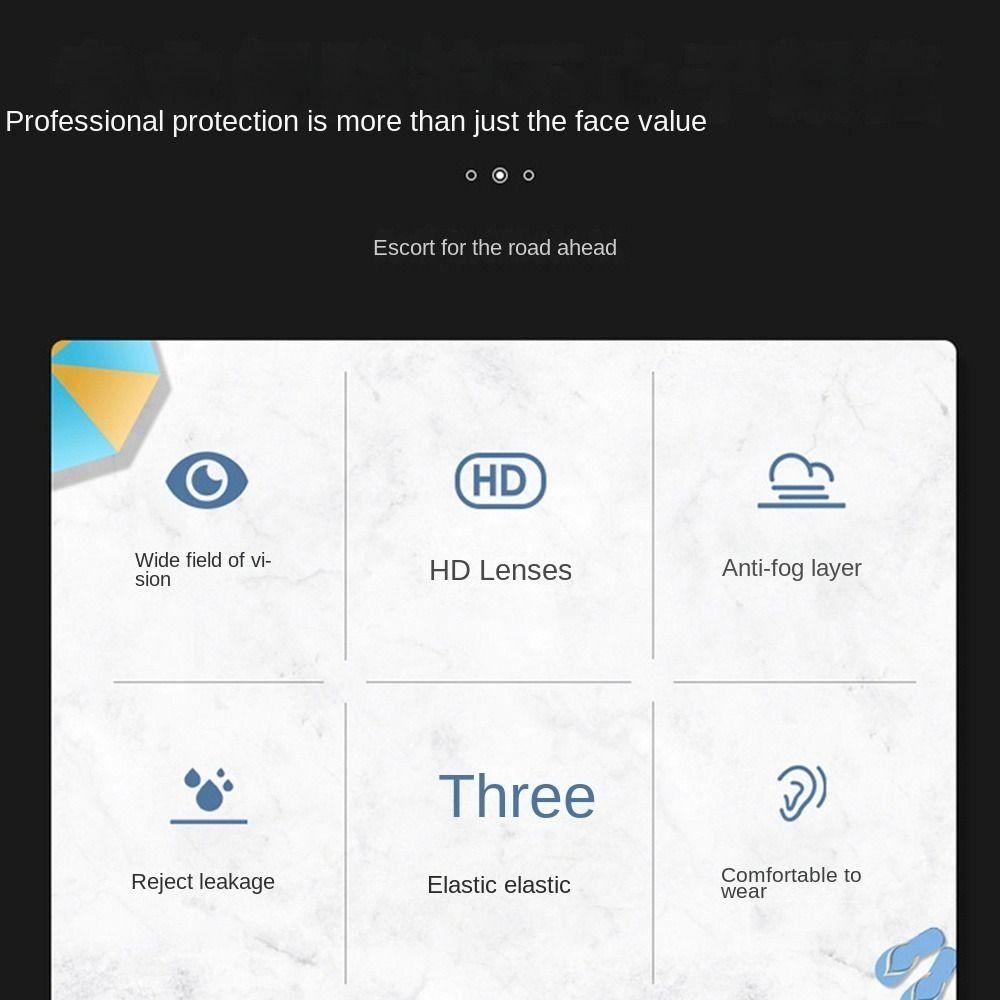 Adjustable Silicone Swim Cap Anti-fog Diving Eyewear Electroplated Flat Glasses  Water Sports