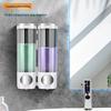 MODUN MD-9010 Double-Head Wall-Mounted Manual Soap Dispenser