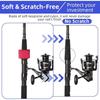 5Pcs Durable Elastic Fishing Rod Tie Band Adjustable Hook and Loop Strap for Outdoor Fishing Gear Organization