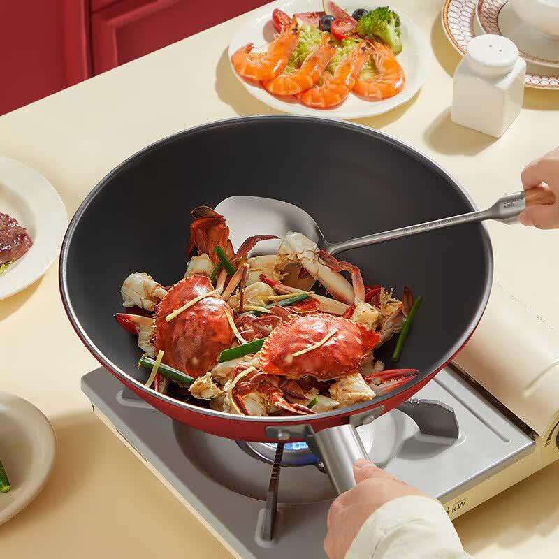 COOKER KING 30cm Non-stick Lightweight Wok