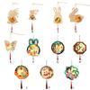 Unique Rabbits Hanging Light Elegant Autumn Festival Rabbits Shape Light Hanging Decoration Gift Ideas