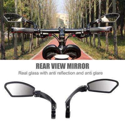 Universal Bicycle Rearview Mirror Adjustable Rotation Wide-Angle Cycling Rear View Mirrors for MTB Road Bike