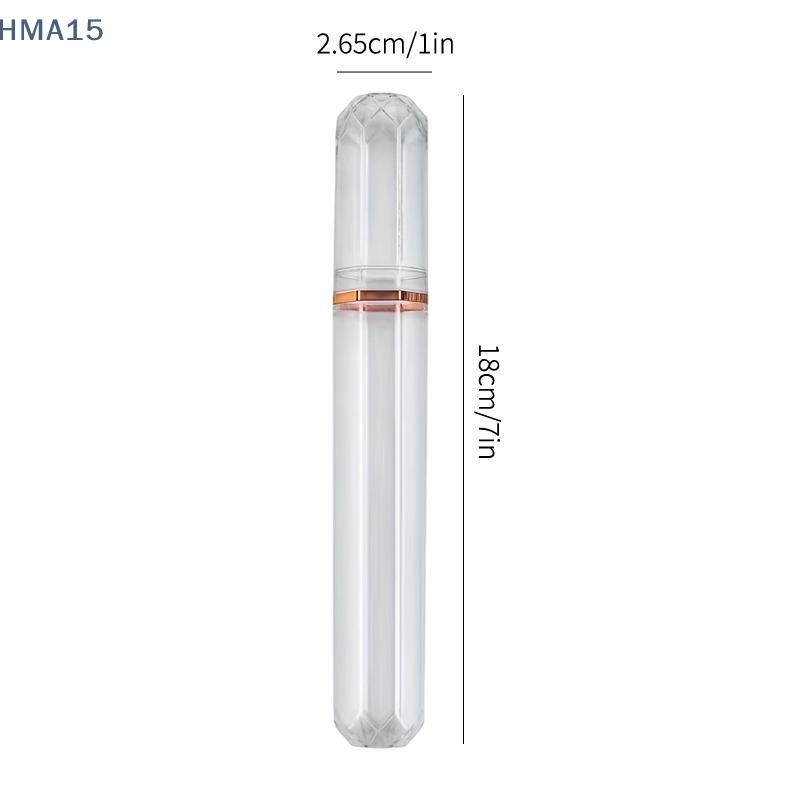 [HM]1/3/5pcs Acrylic Storage Tubes Travel Sealed Storage Box Portable Clear Moisturizing And Moisture-Proof
