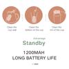Rooeling Automatic Bottle Cleaner for Baby Bottles Electric Bottle Brush Set Versatile Electric Baby Bottle Brushes