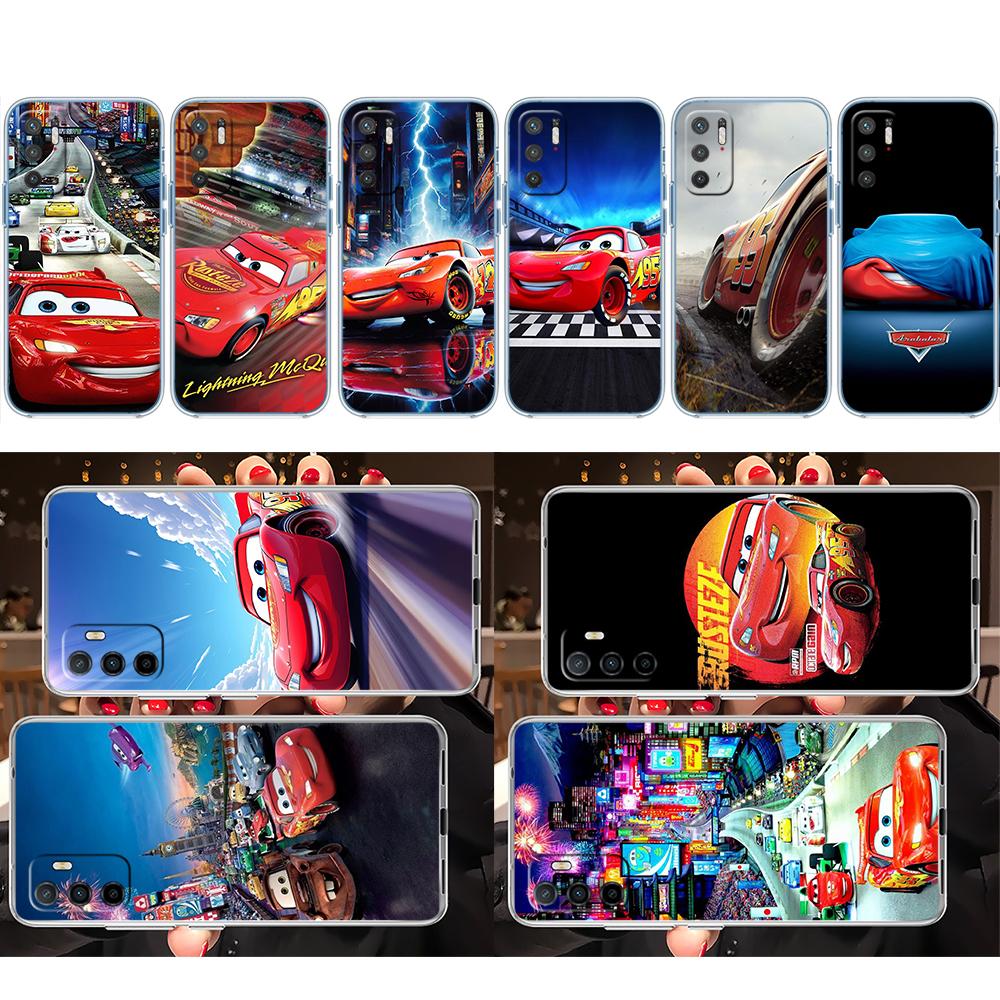 CJ23 Cars Lightning McQueen Case for Motorola Moto G10 G20 G30 G31 G32 G34 G35 G41 G42 G50 G51 G52 G55 G60 G60S G62 G71 G72 G75