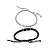 Unique Bamboo Patterned Couple Bracelets Braided Wrist Rope Accessory for Lovers Seeking Meaningful Accessories