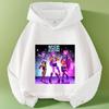 KPop Demon Hunters Huntrix Hettegenser Barn Hettegenser Babyjenter Pullover Hettegensere Gutter Mote Yttertøy Barneklær