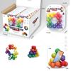 Fidget Toy 3D Puzzle Ball Endless Twisted And Turned Flexible Jionts Stress Relief Desk Sculpture Toys For Kids Adult Gifts
