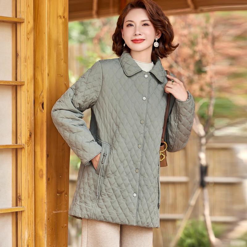 Women's Mid-Length Cotton Padded Jacket