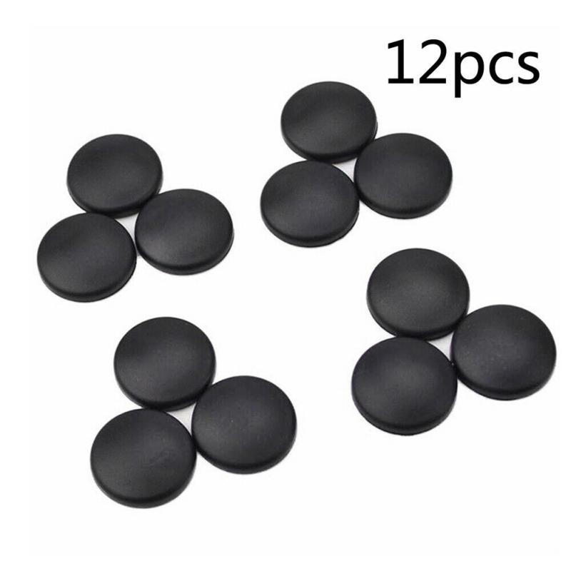12pcs Car Interior Door Lock Screw Protector Cover Cap Trim Accessories Screw Anti-rust Shield