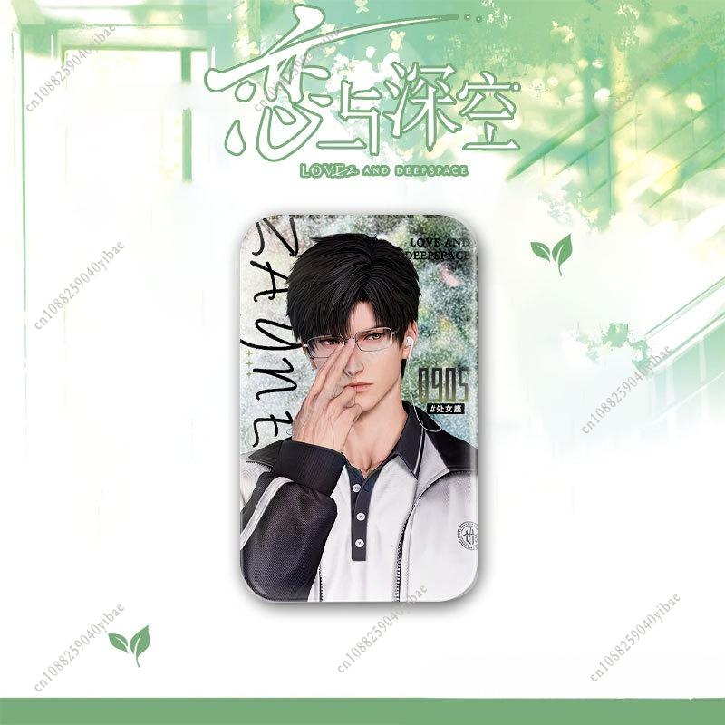 Love and Deepspace Sylus Xavier Zayne Rafayel Caleb 4.3*7CM Anime Rectangular Badge College Series Campus Brooch Pin Fans Gift
