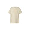 Originals Solid Color Logo Round Neck Short Sleeve Creamy White Men's HK2786