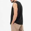 Men's Summer Sun Cotton Vest, New Solid Color Sleeveless Tank Top, Loose Casual Athletic Cami for Men